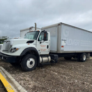 2013 International Cargo Truck (White)